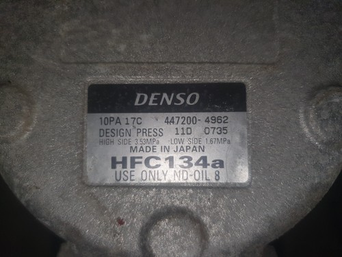 LAND ROVER DISCOVERY 2 DENSO AIR CON COMPRESSOR REPLACEMENT BEARING PFI 10PA17C - Picture 2 of 2