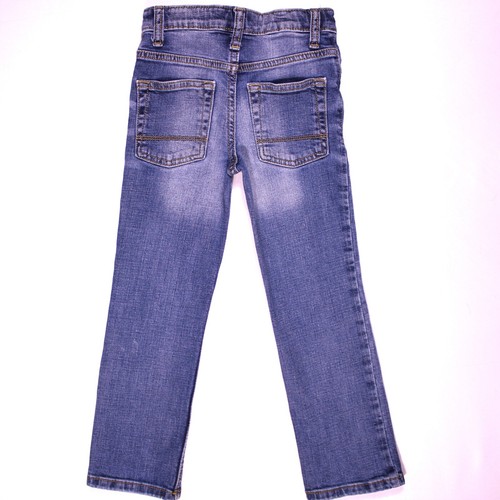Cat & Jack Jeans Kids Size 5 Straight Adjustable Waist Stretch Denim-(20.5 x 18) - Picture 7 of 14