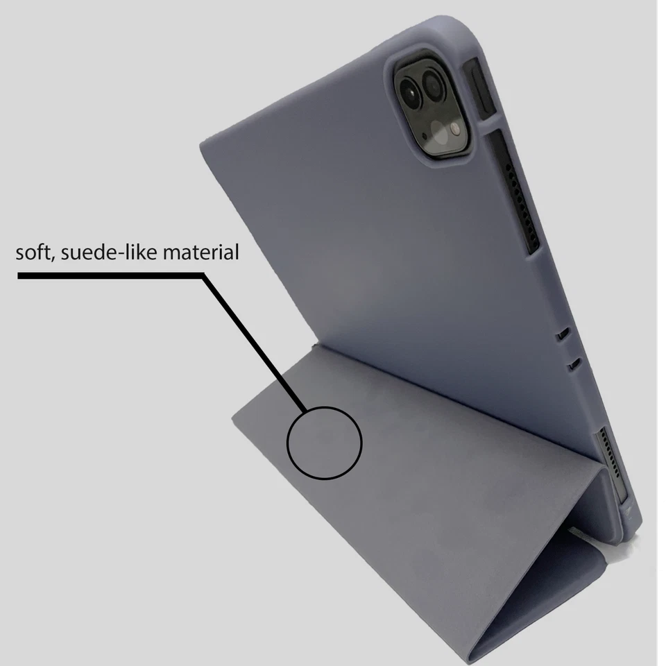 Apple iPad Pro/Mini/Air 2021 and older foldable slim case, multiple colors - Image 2 of 3