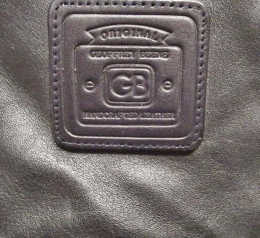 Antiga Geoffrey Beene Couro Maleta Organizadora Laptop Bolsa de Negócios EUA - Imagem 2 de 4