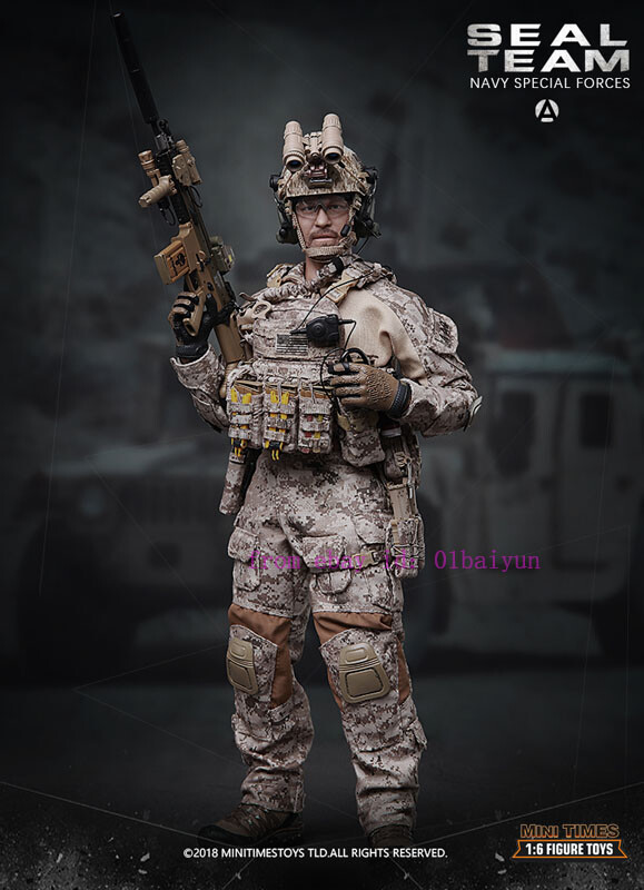 1/6 12インチ Hot Toys Naval Special 1:6 Scale Hot Toys US Navy SEAL in Vietnam Stoner Gunner