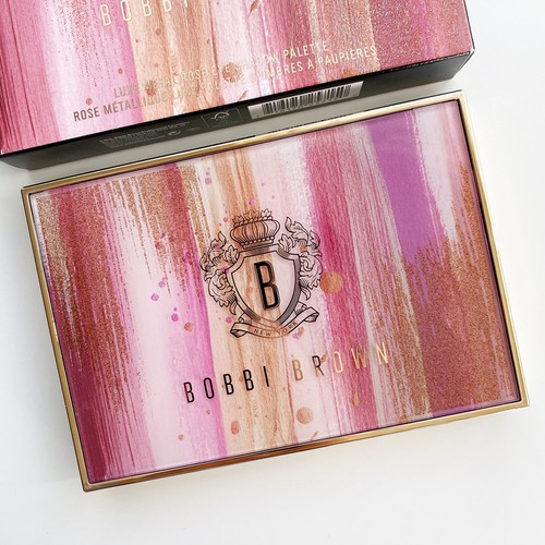 BNIB Bobbi Brown Luxe Metal Rose Eye Shadow Palette LIMITED EDITION - Picture 6 of 10