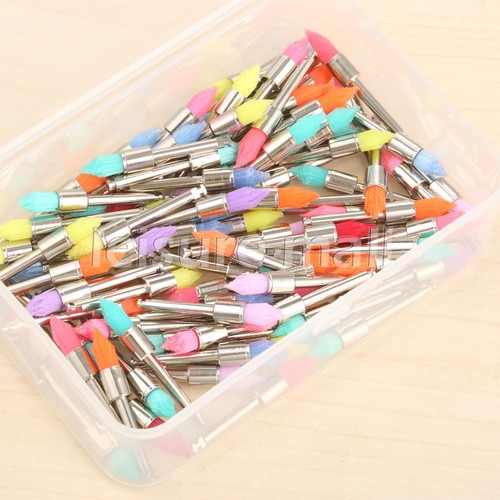 100pc Mixed Taperd Polisher Lab Clinic Dental Prophy Brushes Polishing Oral Care - Picture 7 of 10