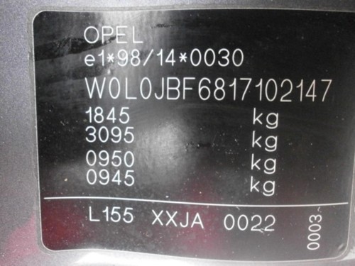 VAUXHALL VECTRA 1999-2002 N/S Front Passenger Suspension Strut 1.8 Petrol - Picture 12 of 12