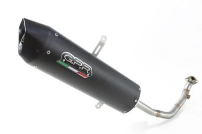 DERBI RAMBLA 300 10/14 SILENCER FULL SYSTEM FURORE NERO BY GPR SILENCER ITALY