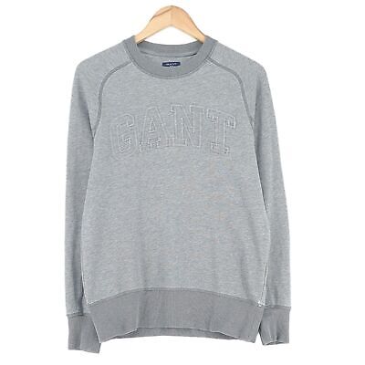 GANT Grey Cotton Blend Jumper Sweater Pullover Mens Zx9 Size GANT Grey Cotton Blend Jumper Sweater Pullover Mens Zx9 Size