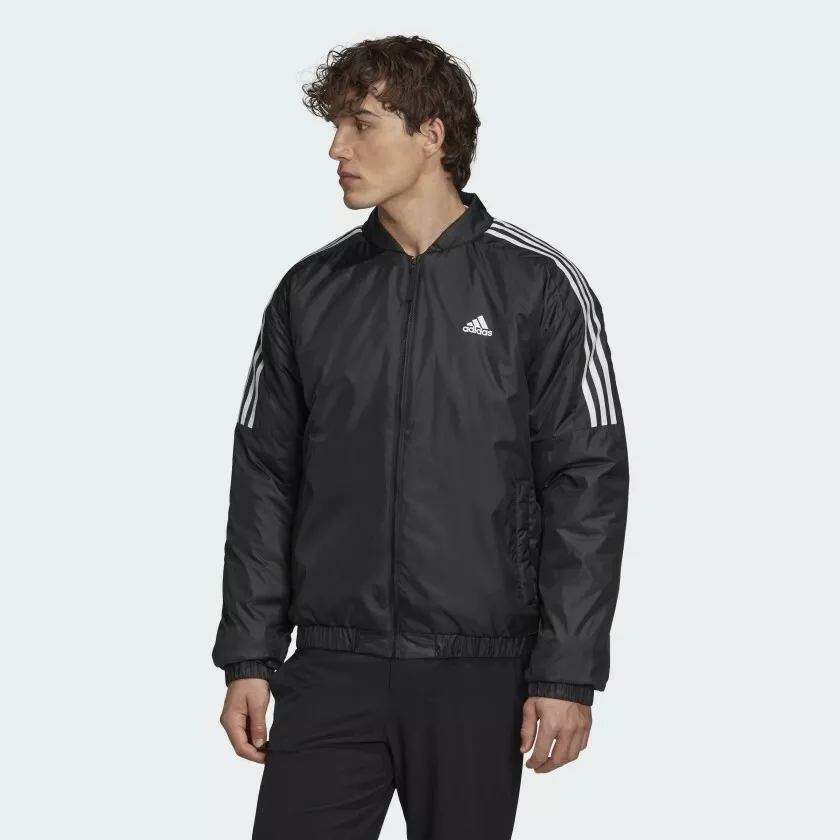 Adidas bomber best sale black