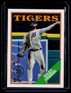 2023 Topps Update Riley Greene 1988 Topps Baseball #88US-24 Detroit Tigers