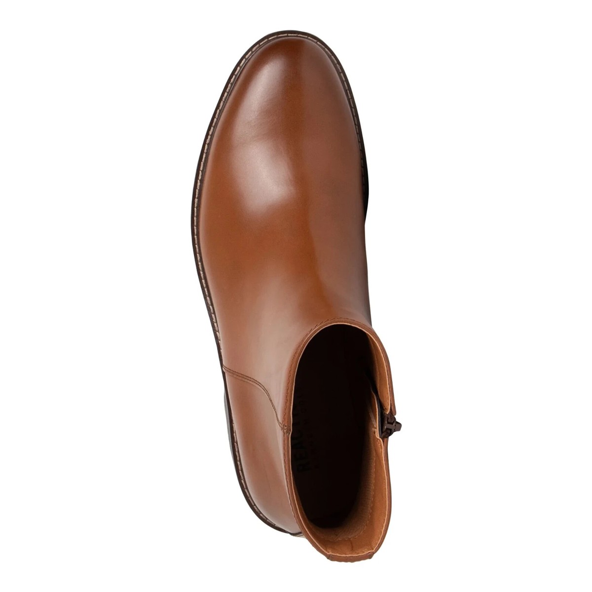 Reaction Kenneth Cole Men’s Comfort Ely Zip-up Boots - cognac - Size 13 - NWB Kenneth Cole Reaction Brown Zip Boots for Men | eBay main image 2