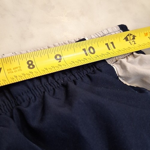 Nike Kids Navy White Gray Zip Ankle Track Pants Youth Sz 18 Equals Womens XS-S - Picture 3 of 11