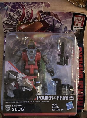 Transfomers Power of the Primes Slug (Slag) Deluxe MICRONUS Collector Card MOSC