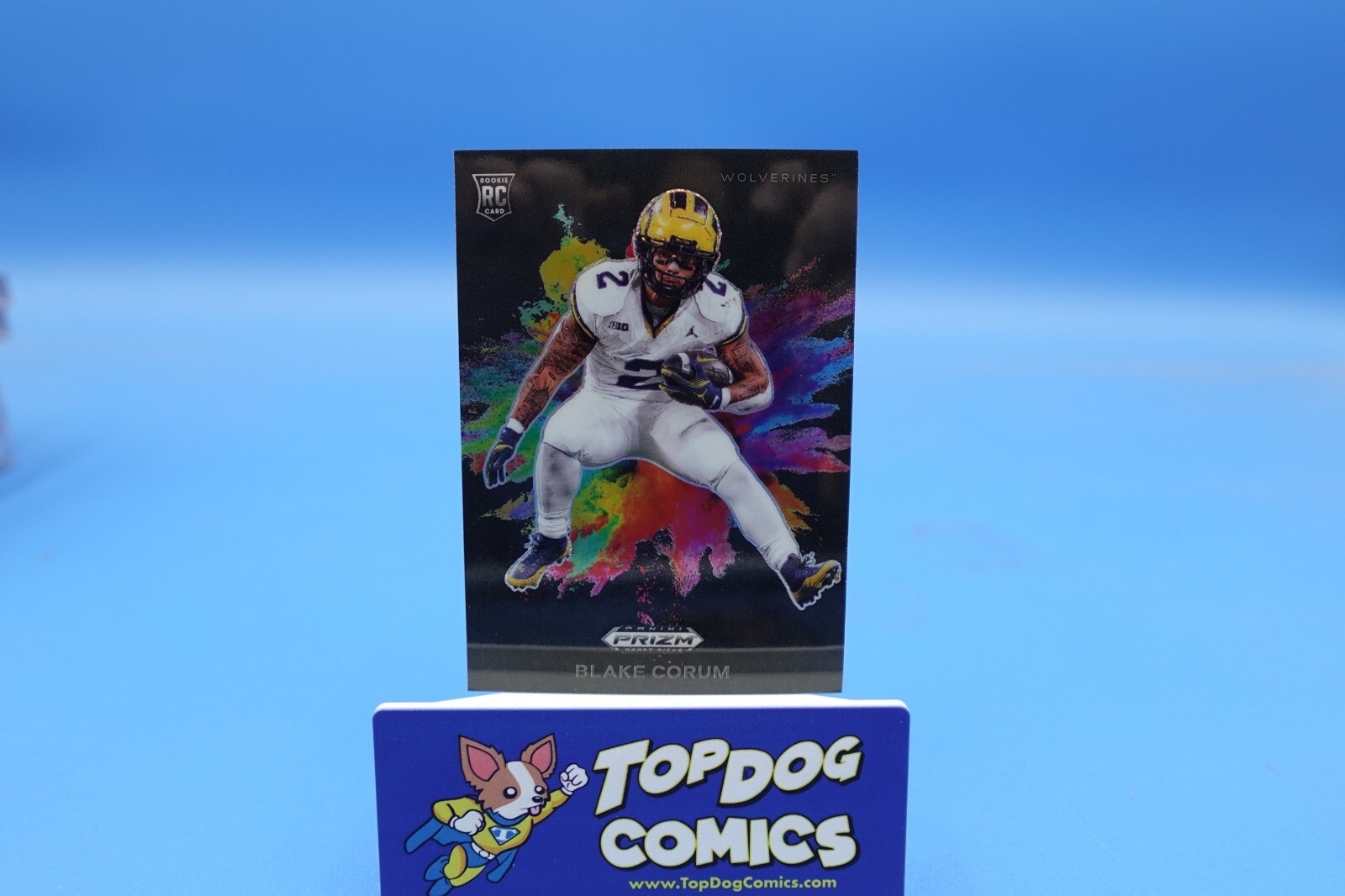 2024 Prizm Draft Color Blast Blake Corum RC CB-20