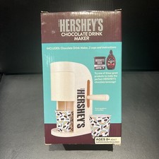Hershey's Chocolate Drink Maker White for Hot or Cold Drinks for 8 New in Box
