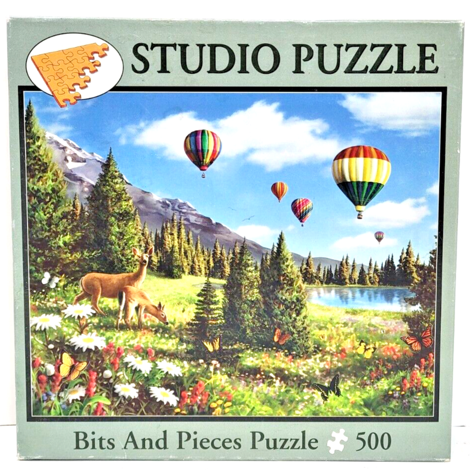 Bits and Pieces Jigsaw Puzzle Floating on Air by Alan Giana 500 pcs