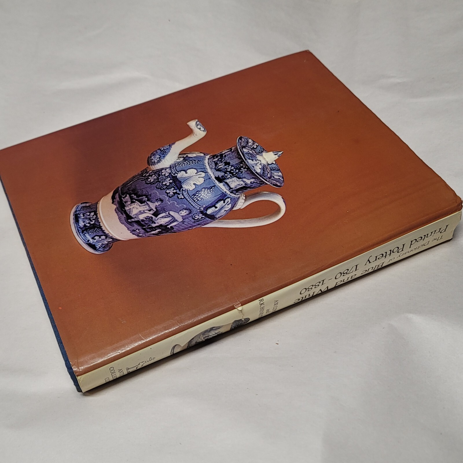 Dictionary Blue White Printed Potter 17801880 Reference Book eBay