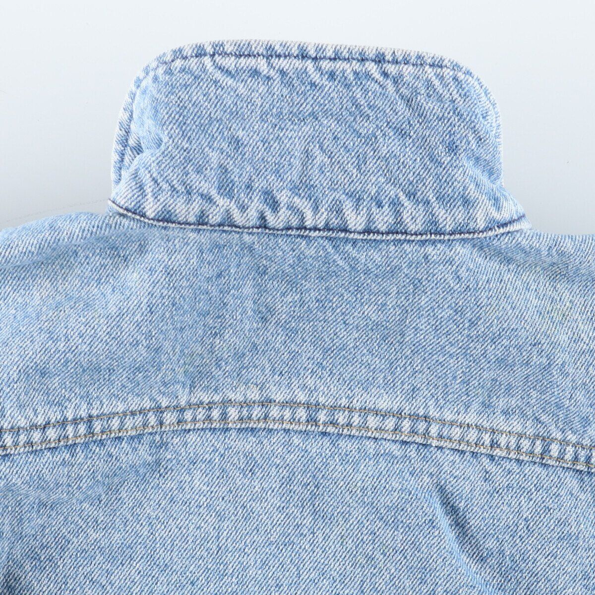 80'S Lee Black Tag Back Embroidered Denim Jacket G-Jean Made 80'S Lee Black Tag Back Embroidered Denim Jacket G-Jean Made