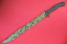 Busse Combat F-16 .225” Saber Ground Bronze/Black Camouflage Cerakoted w/Fuller