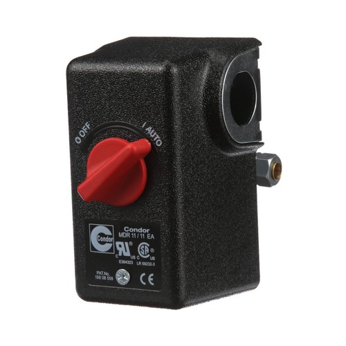 Condor MDR11/11 Pressure Switch 80100 PSI 1 Port 1/4" FNPT 11EA2E