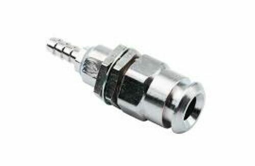 DCI 0006 1/4" Q.D. Panel Mount x 10/32 w/ Shut-off, Female -NEW- - Bild 2 von 3