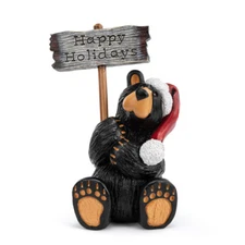 Big Sky Carvers Bearfoots Holiday Grand Figurine