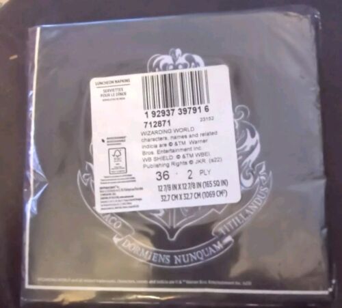 Hogwarts Harry Potter Wizarding World Kids Birthday Party Paper Luncheon Napkins - Picture 2 of 2