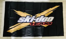 SKI-DOO BOMBARDIER BRP FLAG BANNER DRAPEAU SNOWMOBILE MAN CAVE GARAGE