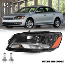 Halogen Left Drivder Side Headlight For 2012 2013 2014 2015 Volkswagen Passat