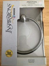 Moen Inspirations Towel Ring Preston 5 " Dia Brushed Nickel