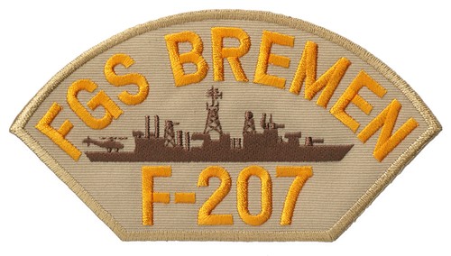 Patche écusson FGS Bremen marines patch thermocollant transfert navy - Picture 1 of 2