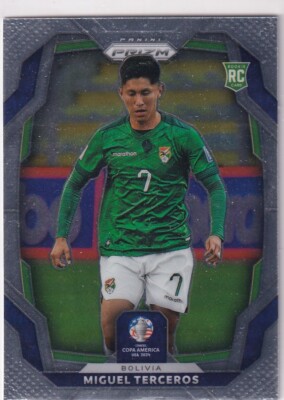 Panini Prizm 2024 Conmebol Copa America No. 18 Miguel Terceros Rookie