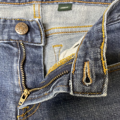 J.Crew Jeans Womens Size 26 Blue Dark Wash Denim Toothpick Stretch Ankle Skinny - Picture 4 of 12