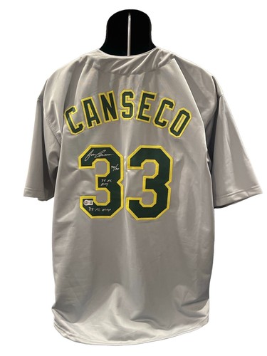 Jose Canseco Autographed Texas Rangers Jersey JSA Certified | eBay
