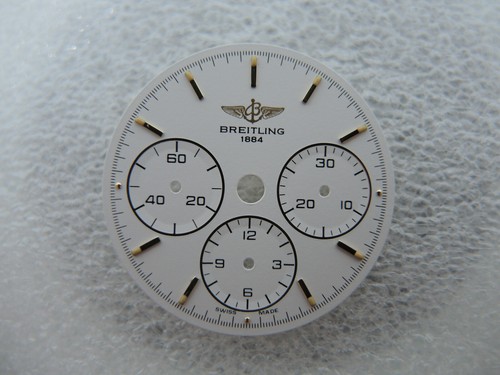 Breitling Chronographen Zifferblatt, Ø 26,5 mm, watch dial - Picture 3 of 7