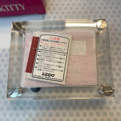 Zippo Hello Kitty Collaboration Angel Devil Pair Sanrio Limited