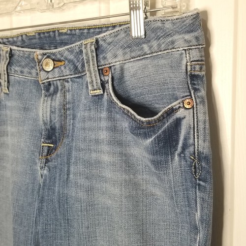 Lucky Brand Jeans Park Lola Straight Womens Size 10 / 30 Medium Wash - Picture 3 of 13