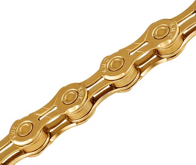 KMC X10-EL Road Kette - 10-fach - 114L - Ti-n Gold