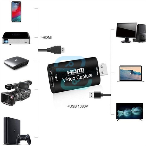 USB 3.0 1080P HD Video Capture Card Grabber Record HDMI for PS4 Game Live-Stream - Afbeelding 21 van 21