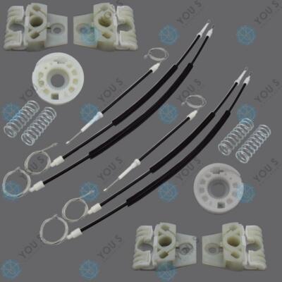 For VW Golf V Window Regulator Repair Kit Repair Cable Front Left + Right