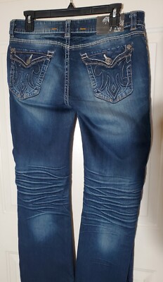 MEK Macau Bootcut Womens Dark Wash Jeans Sz. W33