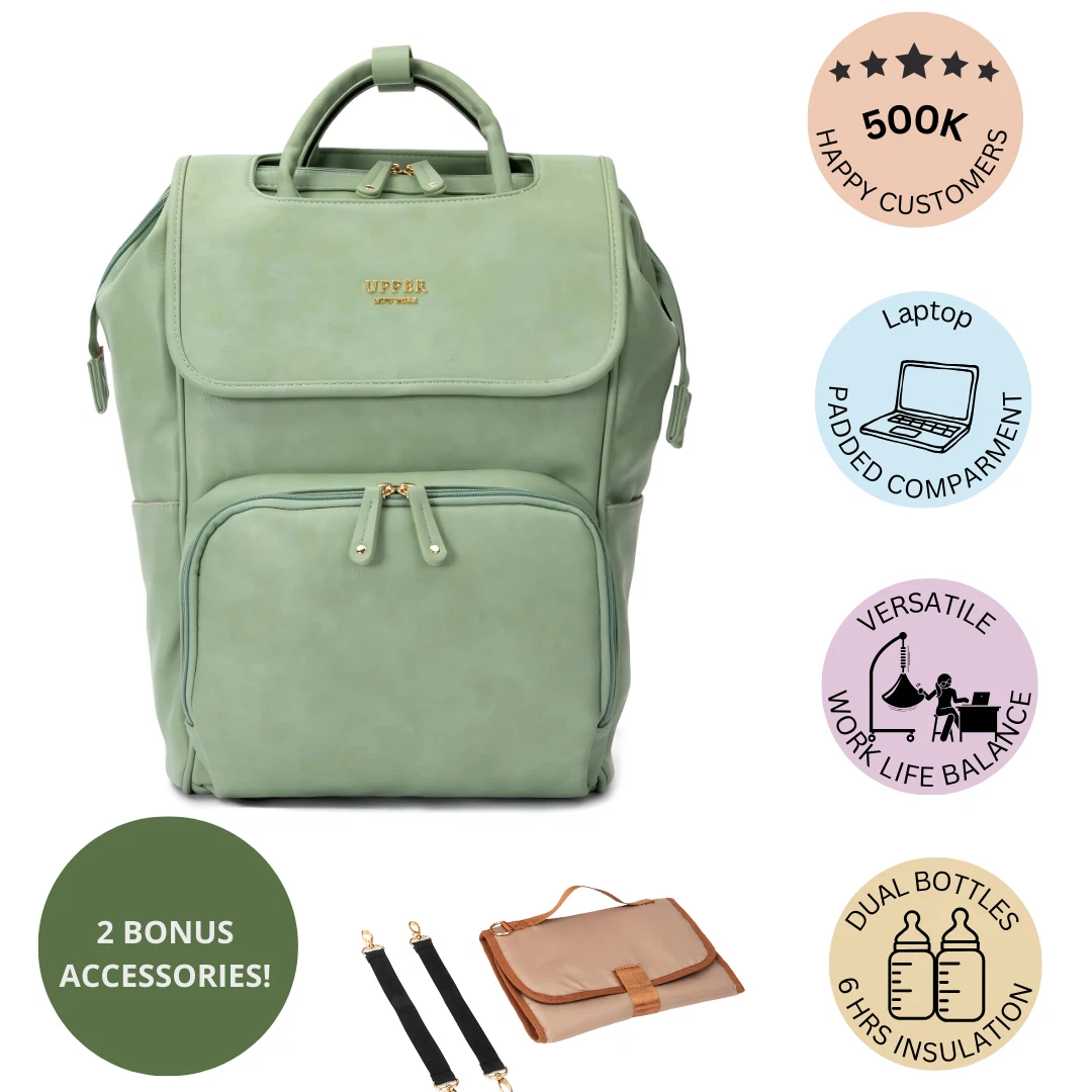 🔥Best Diaper Bag Trending Backpack for Mom Baby Shower Gifts,Nappy Changing Bag