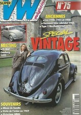 VW MAGAZINE N°75 SPE. VINTAGE / COX 1948-1951 ET 1958 / KARMANN GHIA CAB. 1960