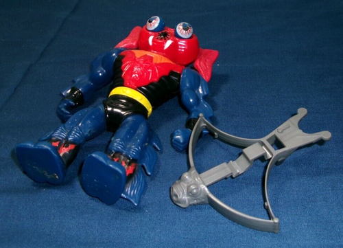 Vintage 1984 He-Man MOTU MANTENNA Action Figure Complete Crossbow & Booklet - Picture 6 of 8