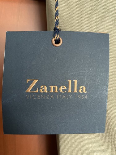 BNWT Mens Zanella Wool Pants In Size 40 - Picture 4 of 6