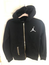 JORDAN M J JUMPMAN AIR FLEECE FZ CK6679-010 Black