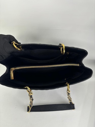 Authentic Chanel CC Grand Shopping GST Black Caviar Leather GHW Shoulder Bag - Picture 8 of 12