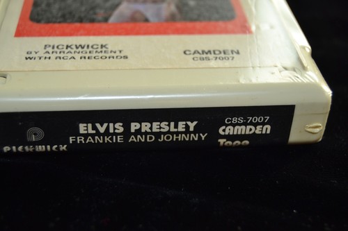Elvis Presley ELVIS Vintage 8 Track Tape FRANKIE AND JOHNNY Sealed! Audio Music - Imagen 5 de 6