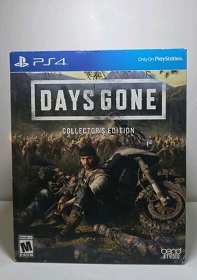 Days Gone Collectors Edition (Sony PlayStation 4, 2019) Open Box 
