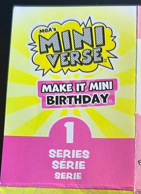 Miniverse - Make it Mini - Birthday Series 1 - New - Pick Your Kit
