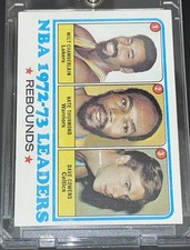 1973-74 Topps - League Leaders Wilt Chamberlain, Dave Cowens, Nate Thurmond #157