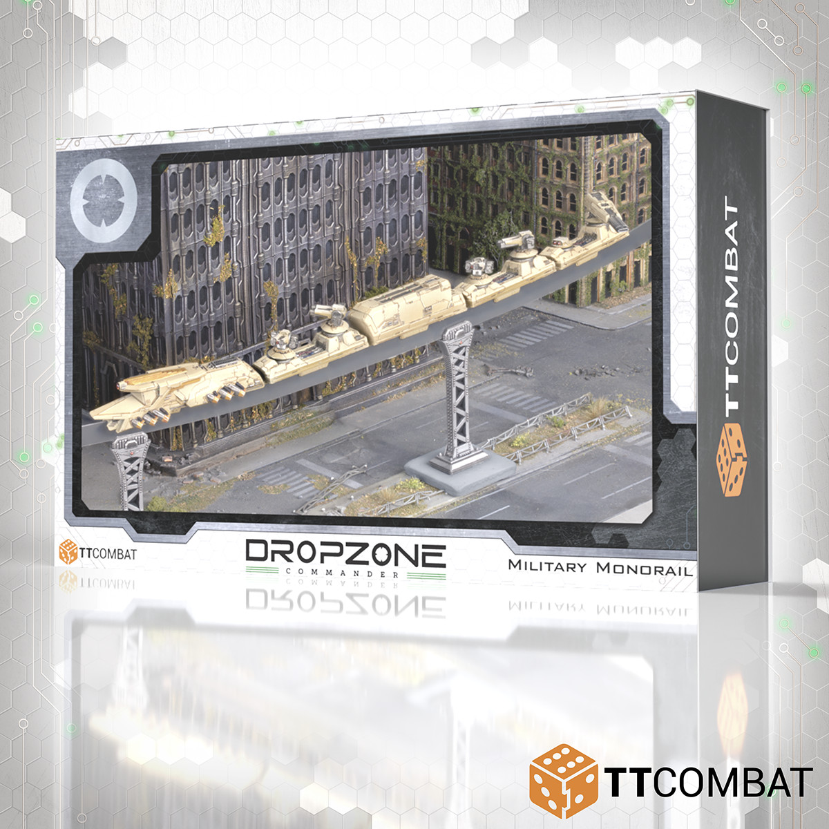 Dropzone Commander Neu in OVP Militär Monorail Pack